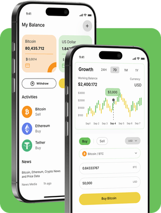 Natrivax trading platform with live market data